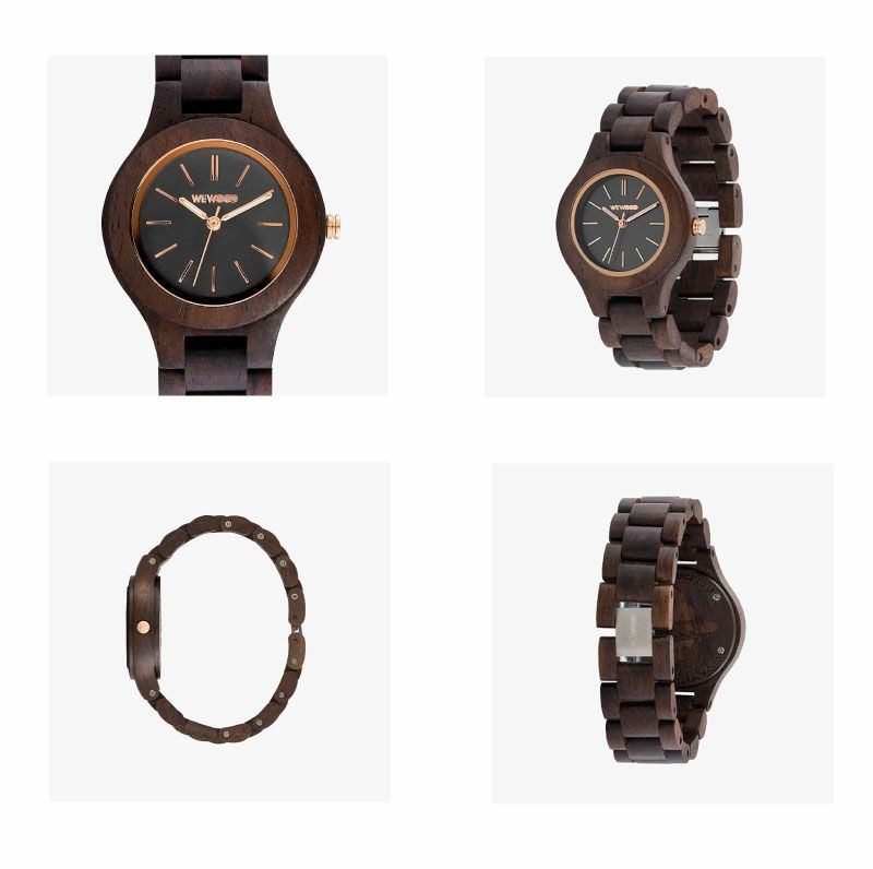 WEWOOD ANTEA CHOCOLATE 木の腕時計 ウィーウッド