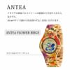 WEWOOD ANTEA FLOWER BEIGE 木の腕時計 ウィーウッド