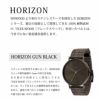 WEWOOD HORIZON GUN BLACK 木の腕時計 ウィーウッド