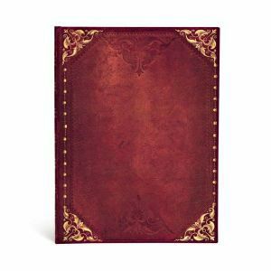  Paperblanks ペーパーブランクス 箔押し名入れノート ウルトラサイズ Urban Midnight 180×230 横罫