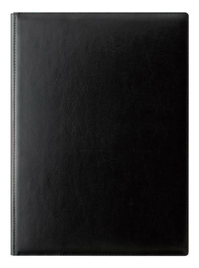 【名入れ対応】ツァイトベクター A4サイズ レポートパッド ノートカバー 再生皮革 箔押し名入れ ブラック ブラウン ワイン ビジネス