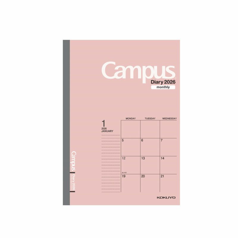 2026年 スタンダードタイプ [A5] キャンパスダイアリー