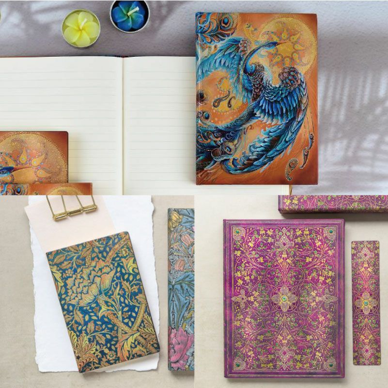 【2026】Paperblanksペーパーブランクス 2026年 ダイアリー ソフトカバー ミディサイズ