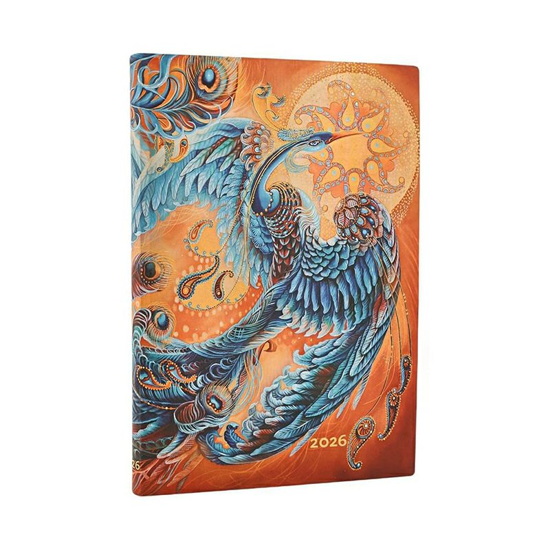 【2026】Paperblanksペーパーブランクス 2026年 ダイアリー ソフトカバー ミディサイズ