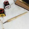 RAW 真鍮製 つけペン No1.Dip pen　ディップペン ペン軸 ペン先 ステーショナリー アート 筆記 ギフト 贈り物 プレゼント