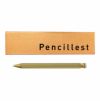 【名入れ対応】Pencillest ペンシレスト 真鍮 ボールペン ツイスト式 芯付き 消しゴム付 100percent ゴールド ホワイト ブラック