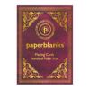 paperblanks トランプ ペーパーブランクス カード ゲーム マジック 雑貨 おもちゃ おしゃれ 紺碧 オーレリア 黄金の道 頂点 メタリック アンティーク ロココ ゴシック