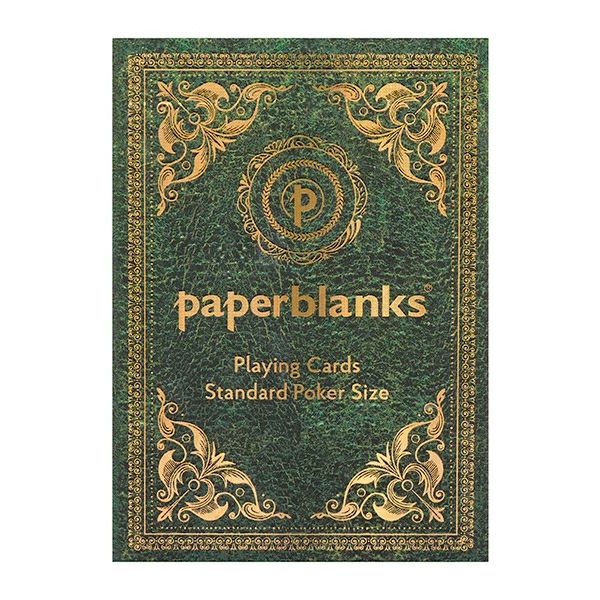 paperblanks トランプ ペーパーブランクス カード ゲーム マジック 雑貨 おもちゃ おしゃれ 紺碧 オーレリア 黄金の道 頂点 メタリック アンティーク ロココ ゴシック