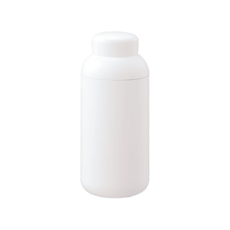 【名入れ彫刻】 Malutto サーモステンレスボトル 400ml 水筒 マイボトル 食器 キッチン 保冷 保温 エコ カフェ レジャー オリジナル ブラック ベージュ ピンク ブルー ホワイト くすみ おしゃれ ギフト 誕生日 クリスマス