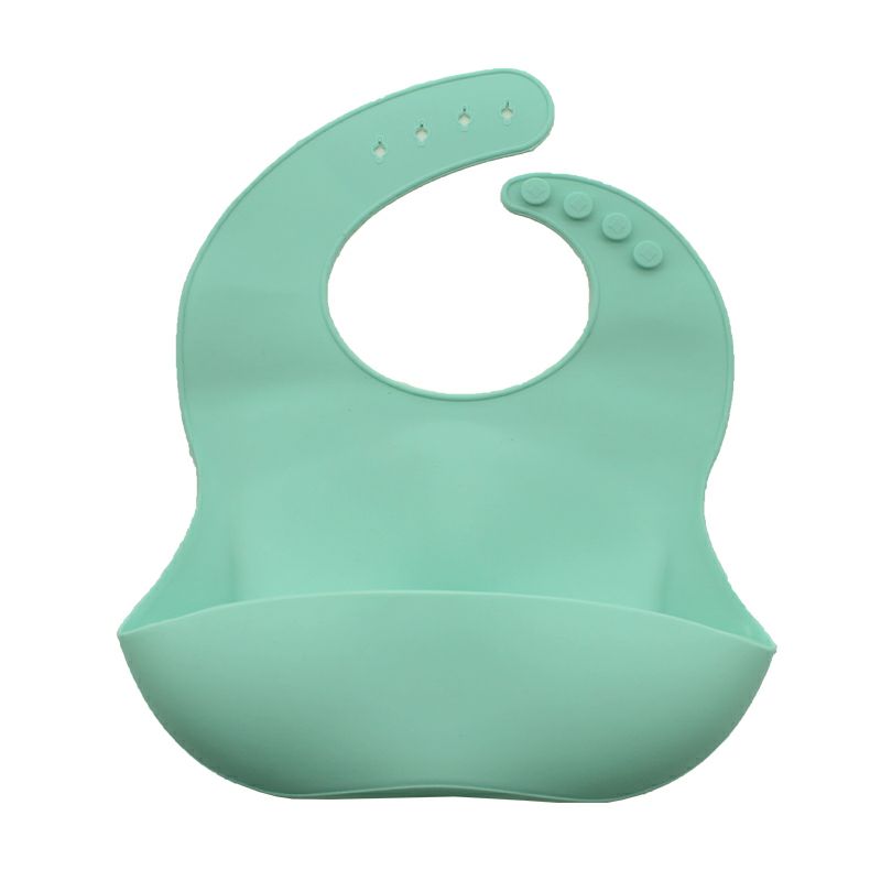 【名入れ無料】 シリコンビブ スタイ よだれかけ 長さ調節 ベビー 赤ちゃん キッズ こども ギフト 誕生日 プレゼント くすみカラー ブルー ピンク モカ