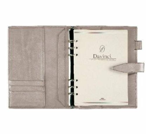 ダヴィンチ　ロロマクラシック　A5サイズ　リング20mm　限定色　アージェント　エスメラルダ