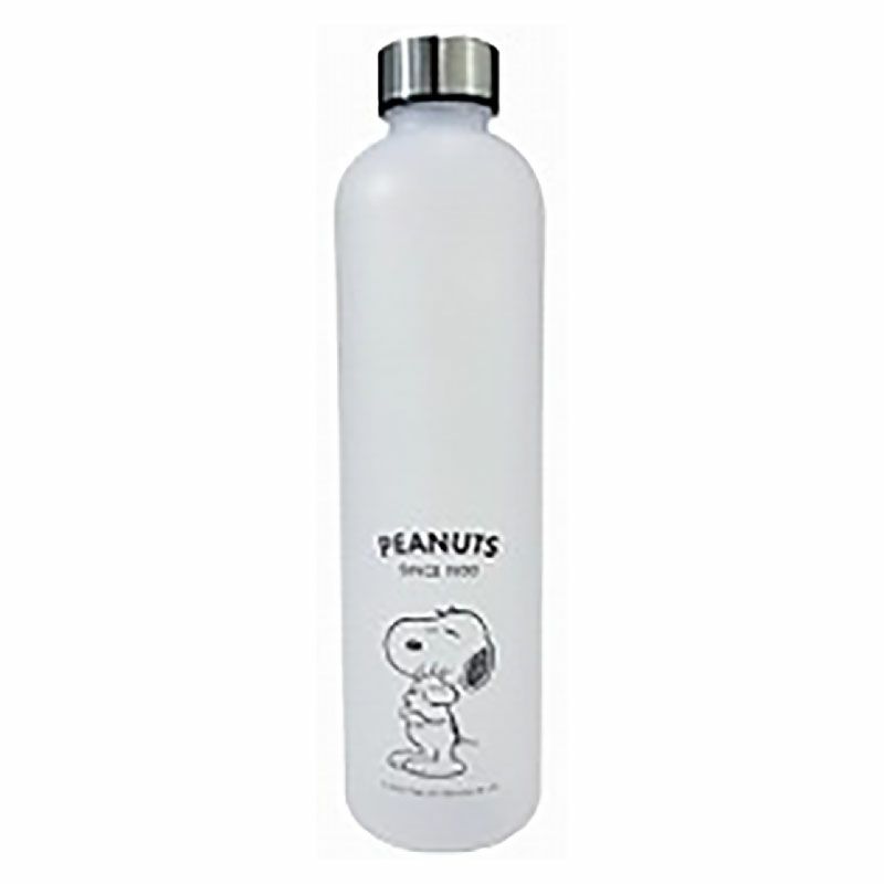 【名入れ無料】 ウォーターボトル 1000ml 1L 1リットル 水飲みボトル  モチベーションボトル マイボトル 直飲み 大容量 水筒 スヌーピー SNOOPY PEANUTS タイムマーカー 目盛り付き シンプル おしゃれ  美容 健康 水分補給 ギフト プレゼント ピンク ライラック ピーコック