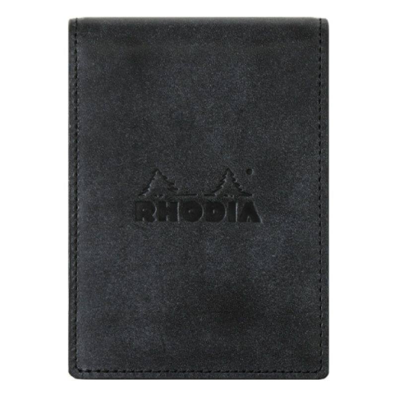 ロディア　オーガナイザー　シック　Rhodia organizer Chic 8×11cm 牛革 システム手帳 ミニ３穴 メモ オレンジ ブラック ブルー
