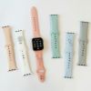 【名入れ対応】アップルウォッチ apple watch シリコン バンド ラバーバンド バンド アップル 38ｍｍ 40ｍｍ 41ｍｍ くすみカラー スポーツ ロゴ彫刻