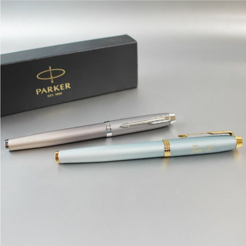 【名入れ無料】 PARKER パーカー IM リチュアル ターコイズグリーンGT グレイCT 万年筆 F 文房具 筆記具 ギフト プレゼント 贈り物 クリスマス