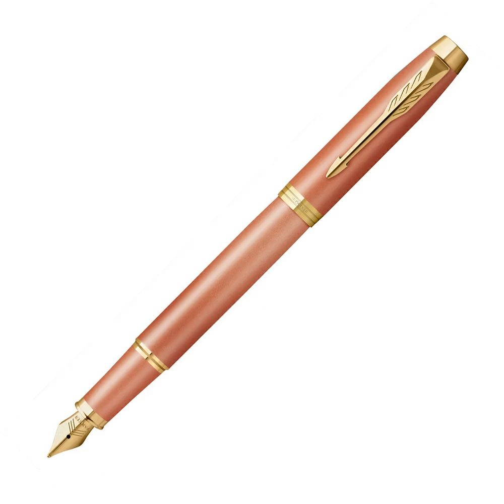 【名入れ無料】 PARKER パーカー IM リチュアル ターコイズグリーンGT グレイCT 万年筆 F 文房具 筆記具 ギフト プレゼント 贈り物 クリスマス