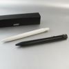 【名入れ対応】 LAMY xevo ラミー セヴォ  ボールペン  ツイスト式 樹脂 ブラック ライトグレー 文房具 筆記具 ギフト 誕生日 クリスマス 記念品 彫刻