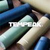 【名入れ無料】 TEMPEAK テンピーク スクリューボトル 500ml 国内最高レベルの保温効力 水筒 断熱 保冷 アウトドア オフィス 学用 軽量 ステンレス 銅メッキ加工 グレー カーキ ネイビー コヨーテ ベージュ ギフト 誕生日 プレゼント