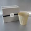 【名入れ彫刻】 RI-CO TIME ロックグラス lvory white アイボリーホワイト コップ タンブラー ウイスキー 焼酎 ビール 工芸 陶器 備前焼 食器 雑貨 リサイクル 再生素材 エコ SDGs ギフト 贈り物 記念日 誕生日 お祝い 卒業祝 就職祝 入学祝