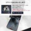【名入れ無料】 【ロゴ入れ無料】 折りたたみマルチスマホスタンド コンパクト スマートフォン タブレット iPhone Android  iPad 携帯 卓上 テレワーク  YouTube  配信 ライブ 記念品 ノベルティ 販促 グッズ ブラック ホワイト