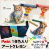 【日本製】 ぺんてる Pentel アートクレヨン 16色 【カラーケント紙 10枚付き】 クレヨン パステル 高発色 大人 混色 画材 油彩 水彩 ぼかし 厚塗り アート 美術 工作 スケッチ イラスト デザイン ワークショップ 教室 学童 趣味 夏休み 子供 プレゼント