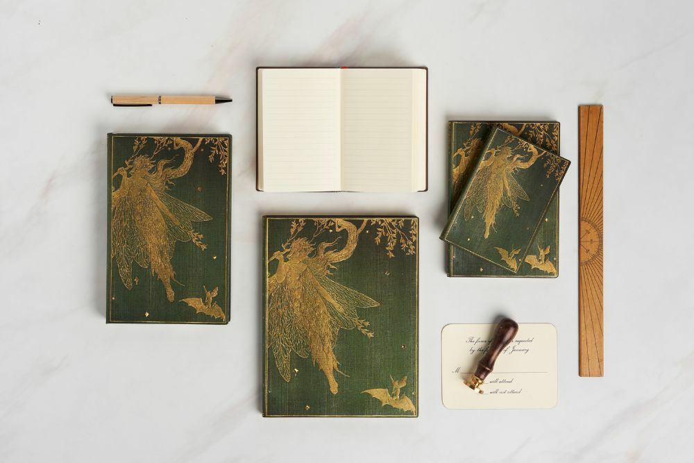 paperblanks FLEXIS アンドルー・ラング世界童話集 くさいろの童話集 ウルトラサイズ ハードカバー 罫線 ペーパーブランクス