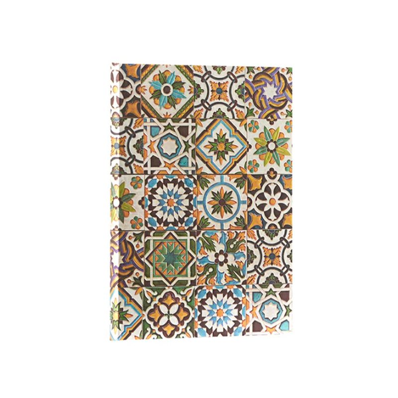 paperblanks ポルトガルのタイル ポルト ミディサイズ ハードカバー 罫線 ペーパーブランクス