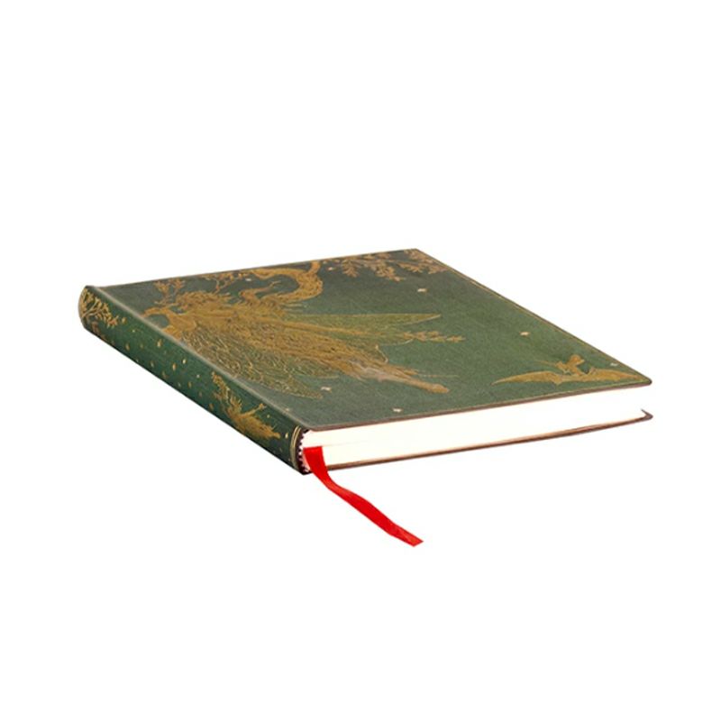 paperblanks FLEXIS アンドルー・ラング世界童話集 くさいろの童話集 ミディサイズ ソフトカバー 罫線 ペーパーブランクス