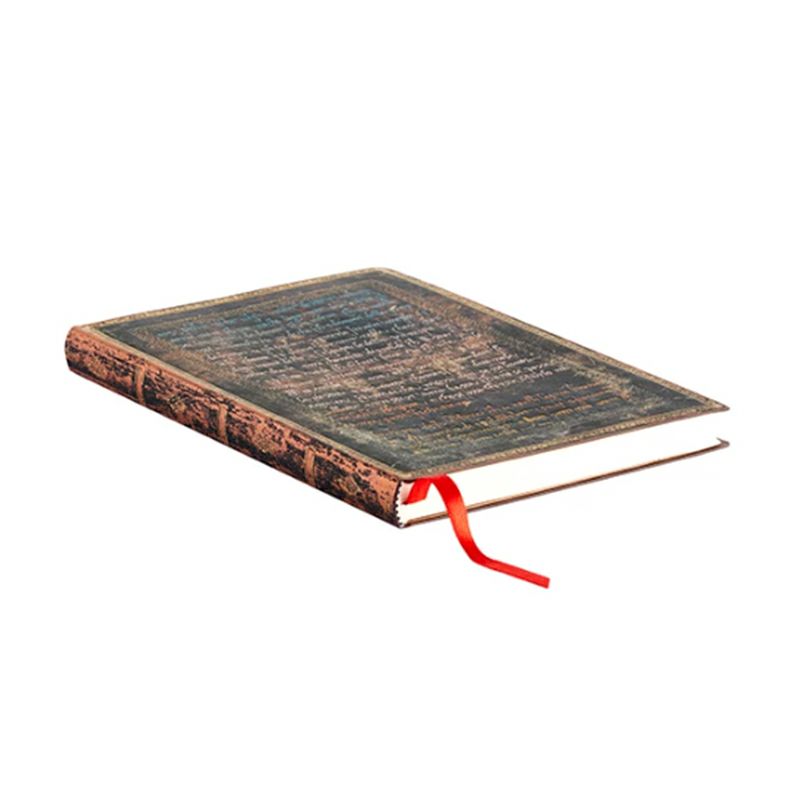 paperblanks FLEXIS ミケランジェロ Handwriting 「手跡」 ミディサイズ ソフトカバー 罫線 ペーパーブランクス