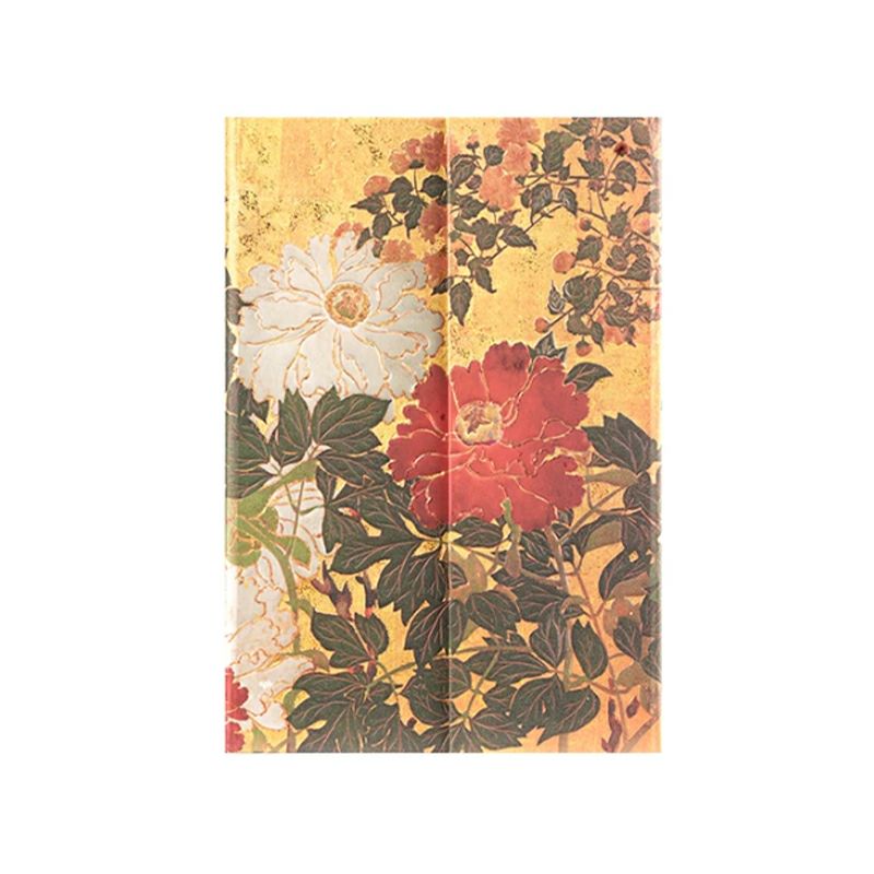 paperblanks 琳派の花 夏 ミニサイズ ハードカバー 罫線 ペーパーブランクス