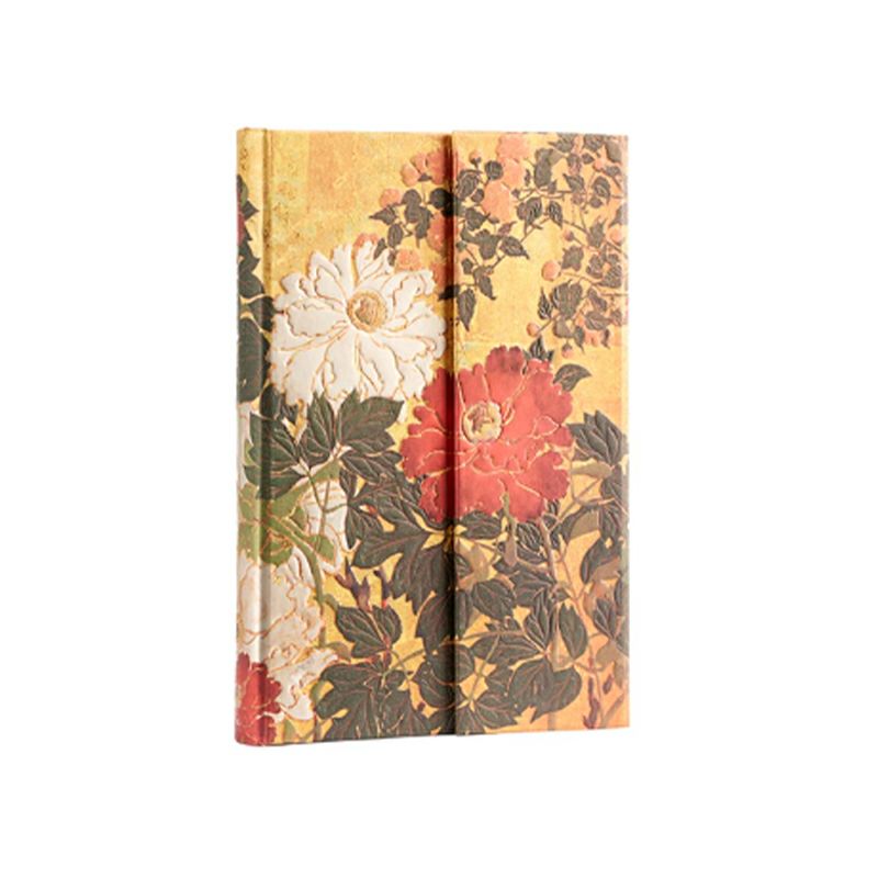 paperblanks 琳派の花 夏 ミニサイズ ハードカバー 罫線 ペーパーブランクス