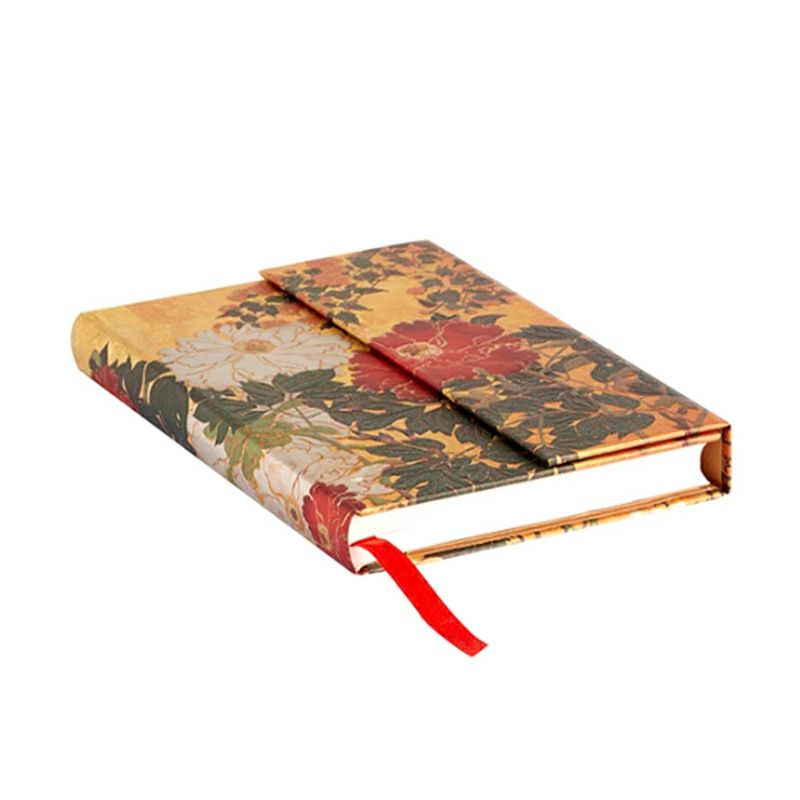 paperblanks 琳派の花 夏 ミニサイズ ハードカバー 罫線 ペーパーブランクス