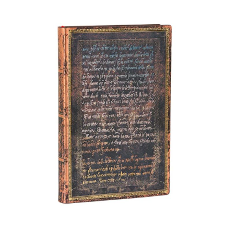 paperblanks FLEXIS ミケランジェロ Handwriting 「手跡」 ミニサイズ ソフトカバー 罫線 ペーパーブランクス