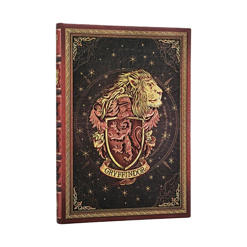 Paperblanks ペーパーブランクス ミディ Harry Potter ハリーポッター グリフィンドール 罫線