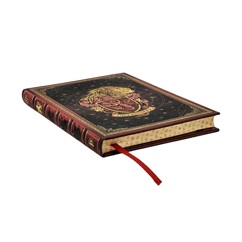 Paperblanks ペーパーブランクス ミディ Harry Potter ハリーポッター グリフィンドール 無地