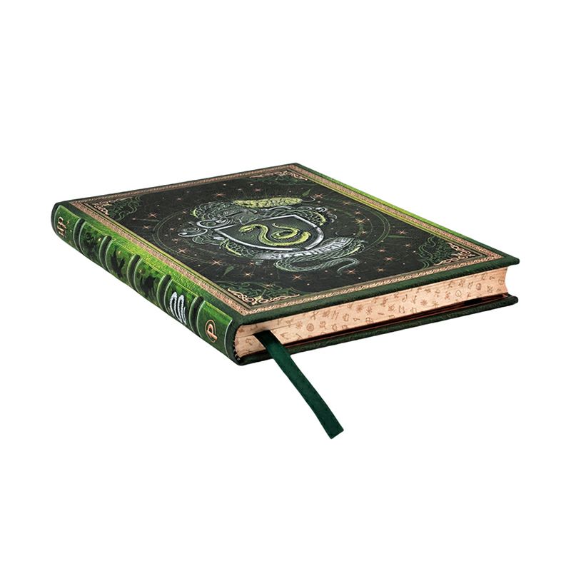 Paperblanks ペーパーブランクス ミディ Harry Potter ハリーポッター スリザリン 罫線