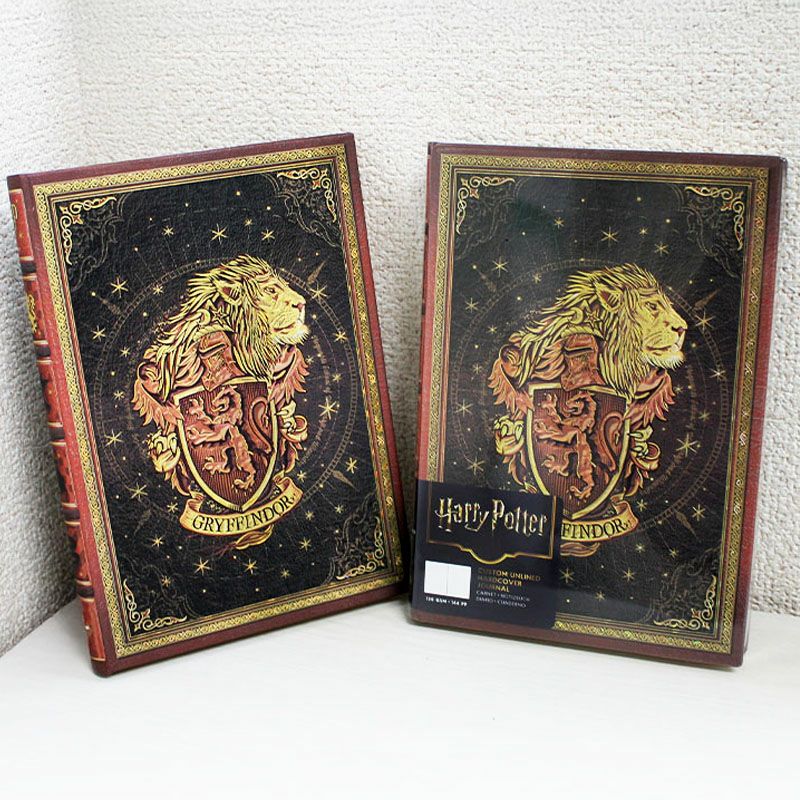 ミディ罫線/無地2冊セット】ペーパーブランクス ハリーポッター グリフィンドールセット