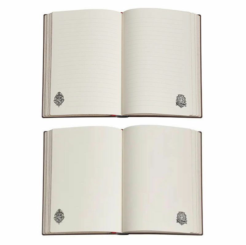 ミディ罫線/無地2冊セット】ペーパーブランクス ハリーポッター グリフィンドールセット