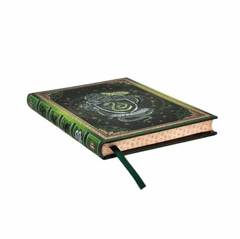 【ミディ罫線/無地2冊セット】ペーパーブランクス ハリーポッター スリザリンセット