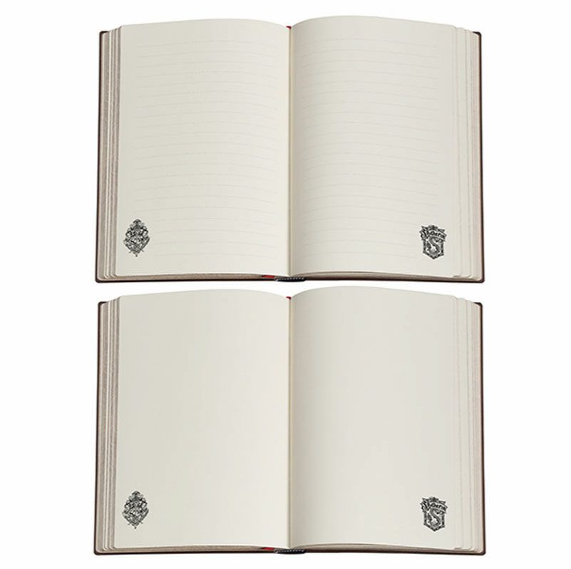 【ミディ罫線/無地2冊セット】ペーパーブランクス ハリーポッター スリザリンセット