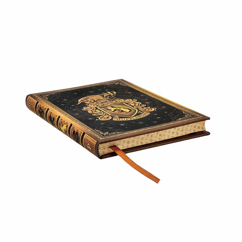 【ミディ 罫線/無地 2冊セット】ペーパーブランクス ハリーポッター ハッフルパフセット