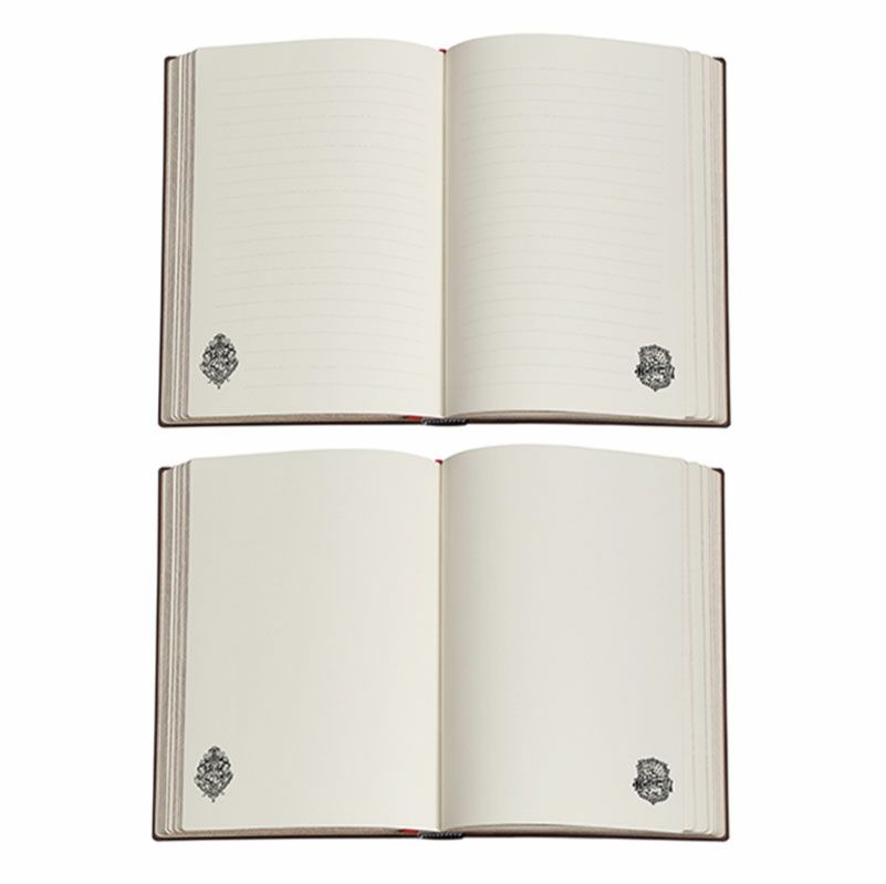 【ミディ 罫線/無地 2冊セット】ペーパーブランクス ハリーポッター ハッフルパフセット