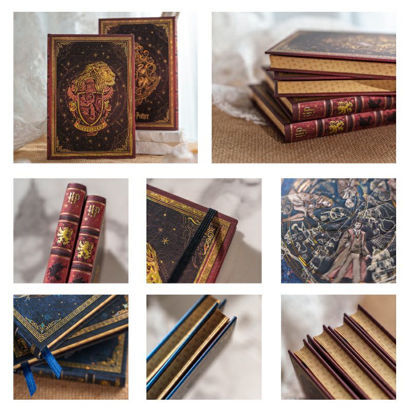 【ミディ 無地 2冊セット】Paperblanks ペーパーブランクス Harry Potter ハリーポッター ホグワーツの伝説＆グリフィンドール ノート