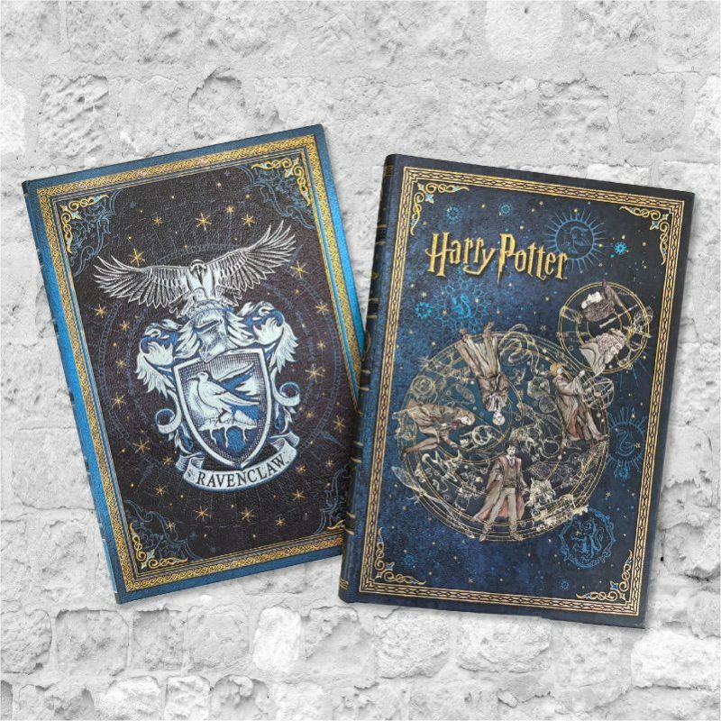 【ミディ 無地  2冊セット】Paperblanks ペーパーブランクス Harry Potter ハリーポッター ホグワーツの伝説＆レイブンクロー ノート