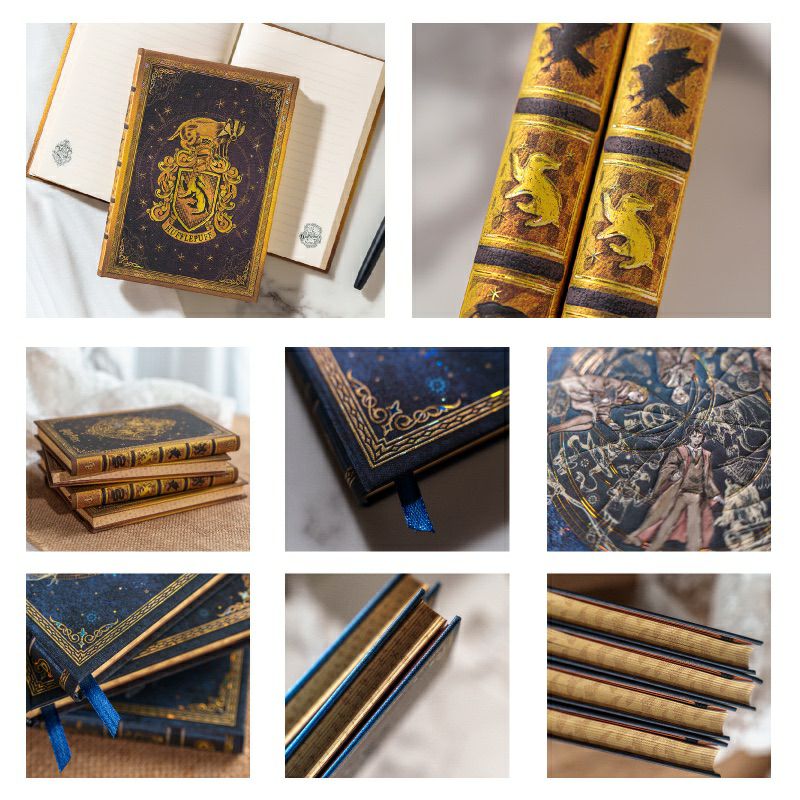【ミディ 罫線 2冊セット】Paperblanks ペーパーブランクス Harry Potter ハリーポッター ホグワーツの伝説＆ハッフルパフ ノート