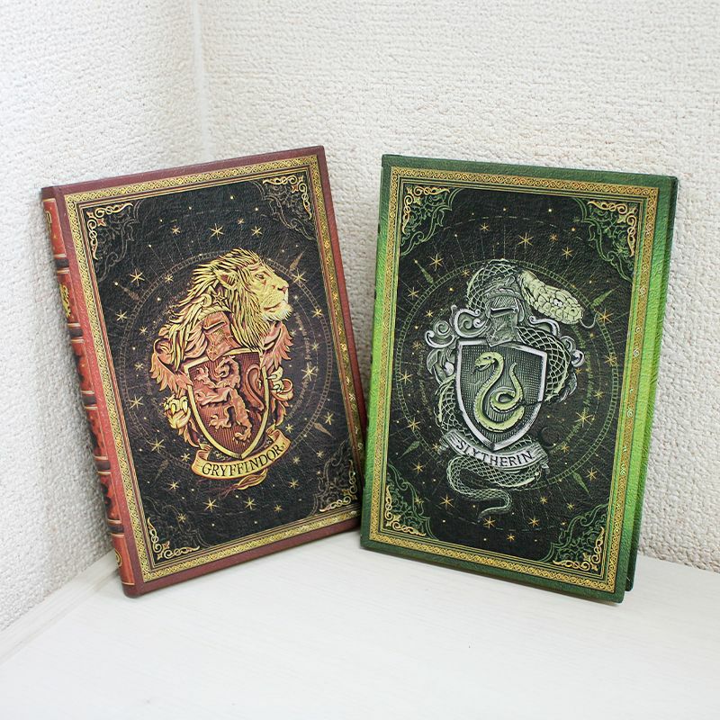 【ミディ 無地 2冊セット】Paperblanks ペーパーブランクス Harry Potter ハリーポッター グリフィンドール×スリザリン