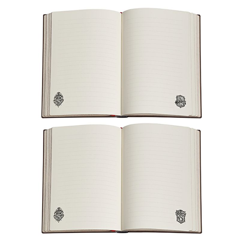 【ミディ 罫線 2冊セット】Paperblanks ペーパーブランクス Harry Potter ハリーポッタースリザリン×ハッフルパフ
