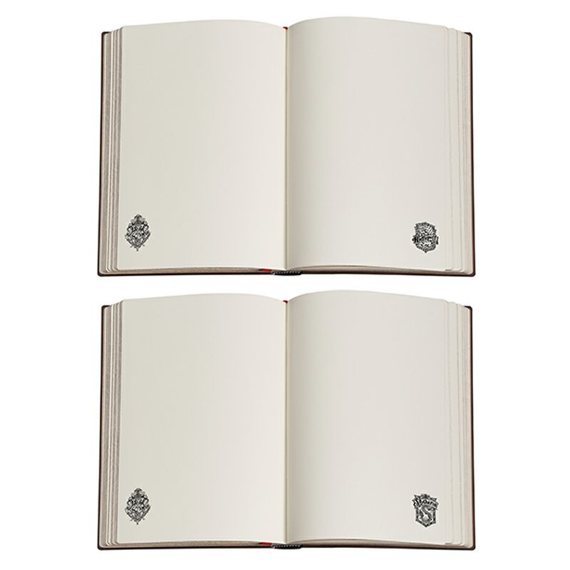 【ミディ 無地 2冊セット】Paperblanks ペーパーブランクス Harry Potter ハリーポッター スリザリン×ハッフルパフ