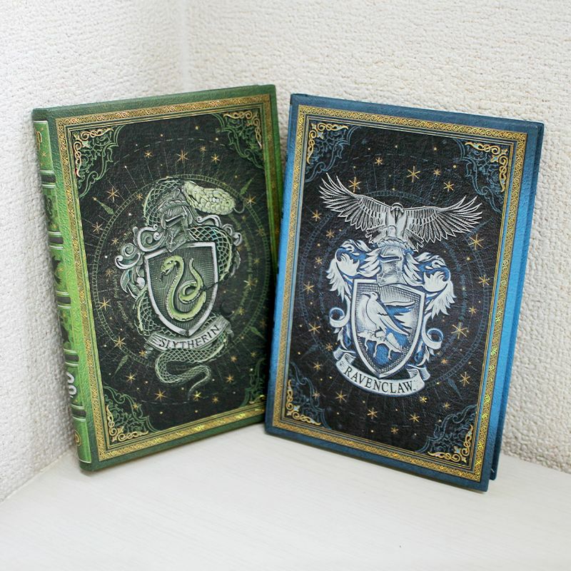 【ミディ 罫線 2冊セット】Paperblanks ペーパーブランクス Harry Potter ハリーポッタースリザリン×レイブンクロー