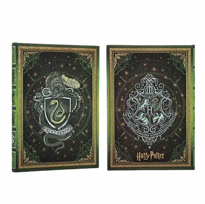 【ミディ 罫線 2冊セット】Paperblanks ペーパーブランクス Harry Potter ハリーポッタースリザリン×レイブンクロー